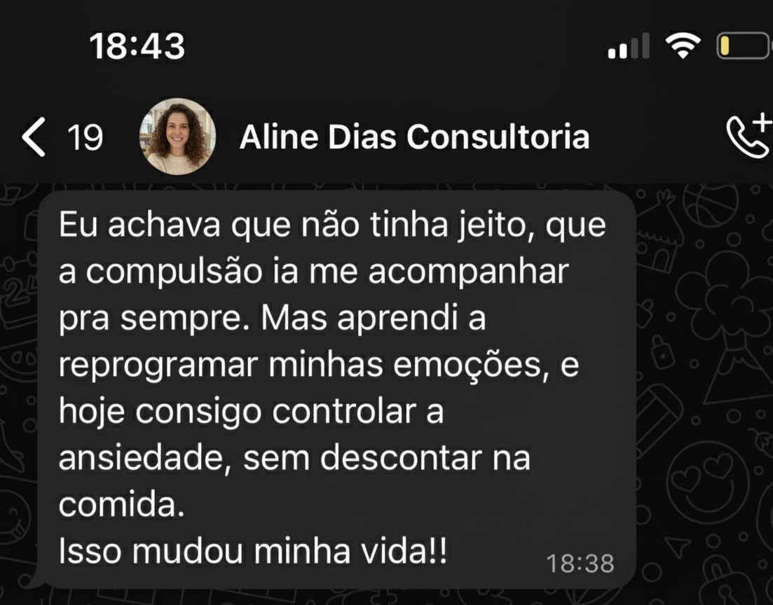 Depoimento de aluna